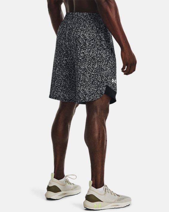 Men's UA Train Stretch Printed Shorts, Black, pdpMainDesktop image number 1